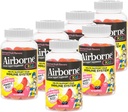 Airborne 500mg Βιταμίνη C + ψευδάργυρος Ανοσοποιητική υποστήριξη Gummies συμπλήρωμα για τα παιδιά, διάφορα φρούτα Γεύση, γλουτένη δωρεάν βιοτεχνημένη ανάμειξη με ισχυρό αντιοξειδωτικά βιταμίνες C & E, 42 Gummies (6 Pack)