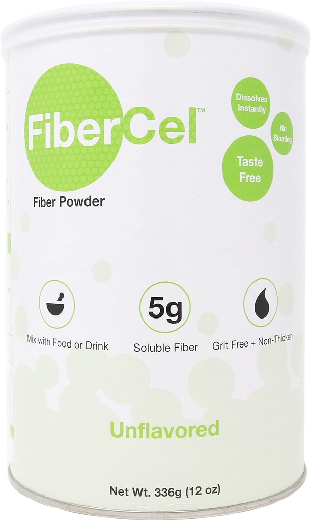 FiberCel Unflavored Fiber Powder 12oz