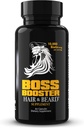 Bossman Booster συμπλήρωμα – 60 κάψουλες – MSM και 10.000 MCG βιοτίνη γενετικές βιταμίνες ανάπτυξης για τους άνδρες – 30-Day Supply