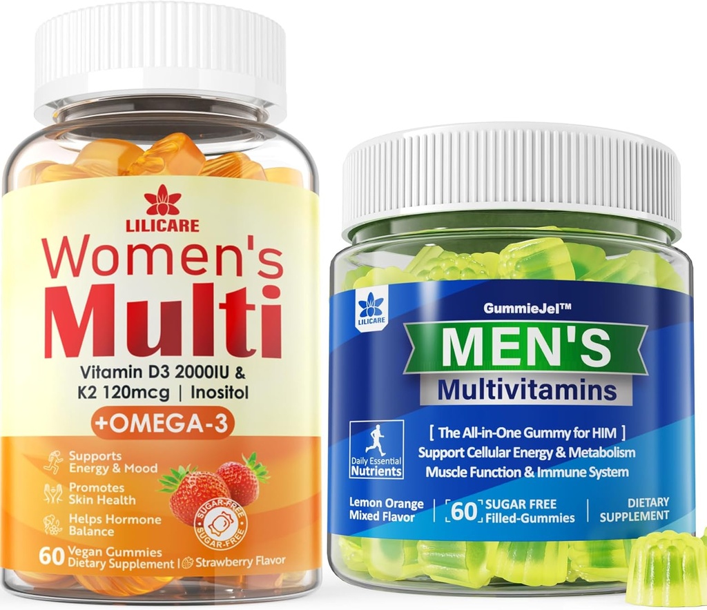Mens Multivitamins Gummies & Womens Multivitamin Gummies
