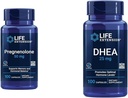 Life Extension Pregnenolone 50mg και DHEA 25mg - Ορμονική Ισορροπία και Αντιγηραντική Συμπληρώματα - 100 Κάψουλες Κάθε μία