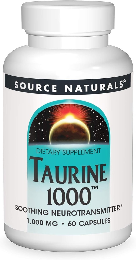 Source Naturals Taurine 1000, 1000 mg - 60 Καψάκια