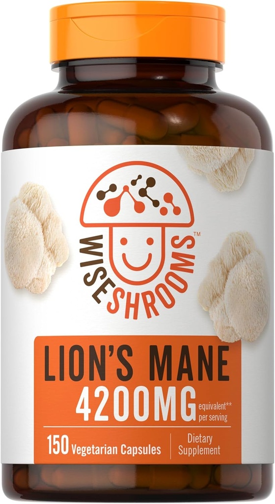 Carlyle Lions Mane συμπλήρωμα κάψουλες 4200 mg 