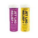 1ABOVE Jet Lag Relief Αναβράζοντα πολυβιταμίνη με Pycnogenol συμπλήρωμα ταξιδιού για την ενυδάτωση, την ενέργεια, την υποστήριξη του ανοσοποιητικού - Flight Essential - Bundle Citrus 10ct & Berry 10ct