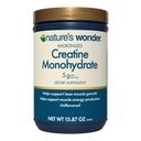 Nature's Wonder Micronized Creatine Monohydrate Powder 5g, Muscle Health, Myster Energy Production, No Lactose, 5g Micronized Creatine Powder per Serving, 450G, 90 Servings