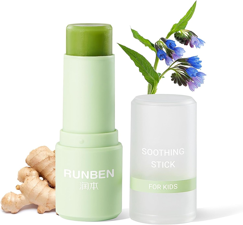 RUNBEN Mosquito Bite Itch Relief Stick, Safe Itch Relief για το μωρό και τα παιδιά, Anti Itch Cream για Bug Bite, Plant-based, Εύκολο στη χρήση, 0.24 oz