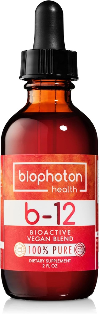 Liposomal Vitamin B12 Liquid Supplement - Bioactive Methyl Blend - Vegan & Non GMO - Organic Glycerin & Sugar Free (2 Fl Oz)