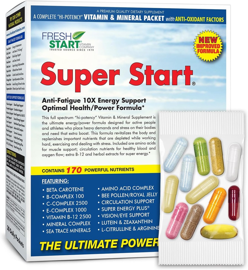 Super Start Complete Daily Vitamin Pack 