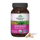 ORGANIC INDIA Shatavari Κάψουλες - συμπλήρωμα βοτάνων, υποστηρίζει ορμονική ισορροπία, υποστήριξη ανοσοποιητικού συστήματος, Vegan, χωρίς γλουτένη, Organic USDA, υποστηρίζει αναπαραγωγική υγεία - 90 κάψουλες