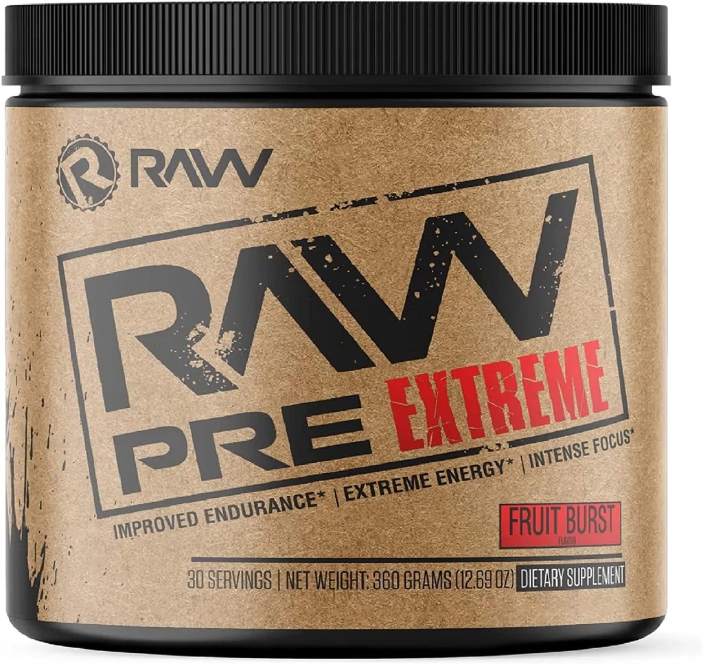 RAW Preworkout Extreme 