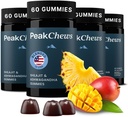 Gummies with Ashwagandha - Shilajit και Ashwagandha - Υποστηρίζει την ενέργεια, Mood, κίνητρο - Vegan-Friendly - 240 κόμης