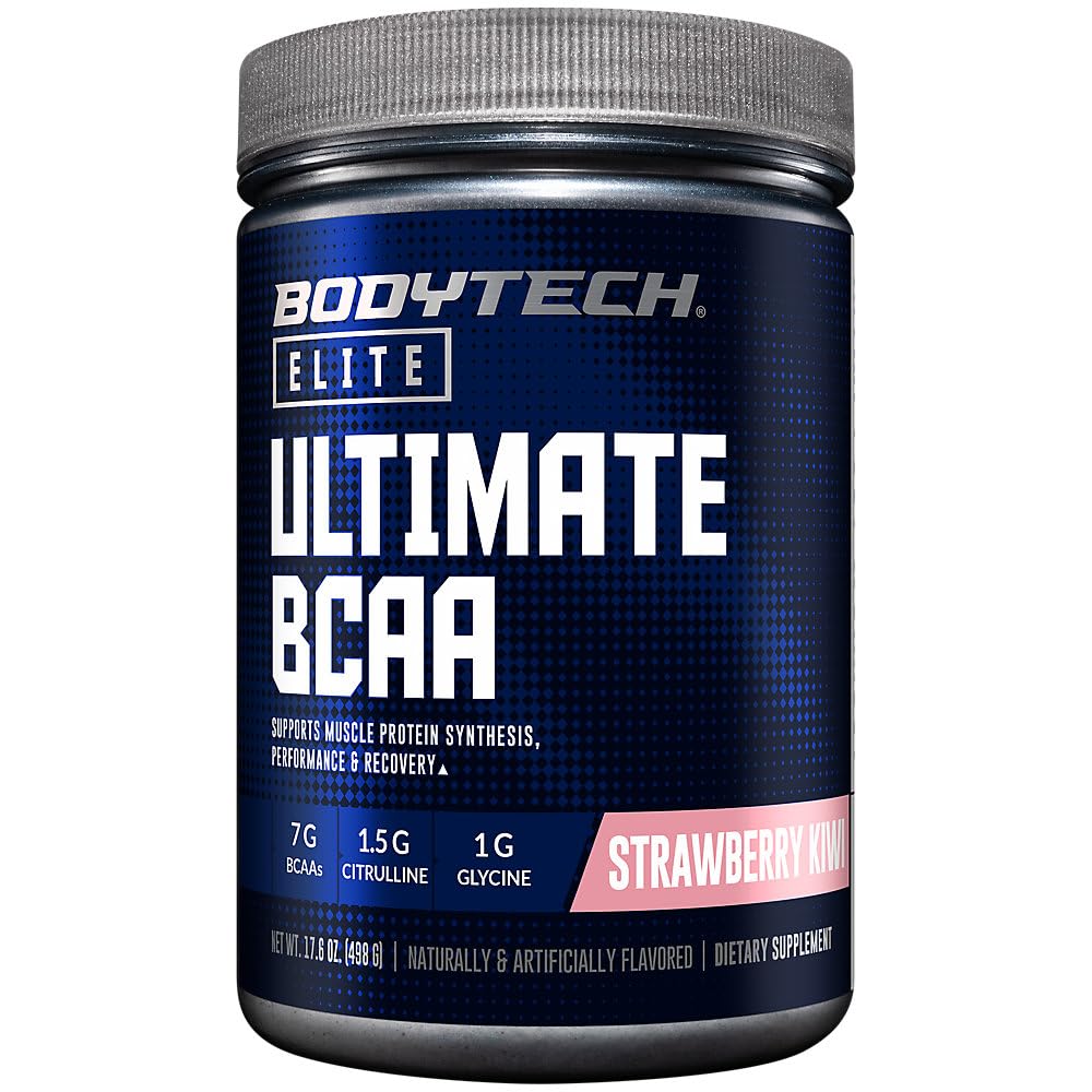 Ultimate BCAA a" Υποστηρίζει μυϊκή σύνθεση πρωτεΐνης, την απόδοση, και την αποκατάσταση a" Φράουλα Kiwi (17.6 oz./30 εξυπηρετούν)