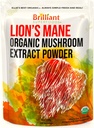 Ellie's Best Lions Mane Mushroom Extract Powder Supplement Organic 228 Servings - Double Extracted for Highest Potency - Dissolves in Coffee, Tea, Juice κλπ. 8oz