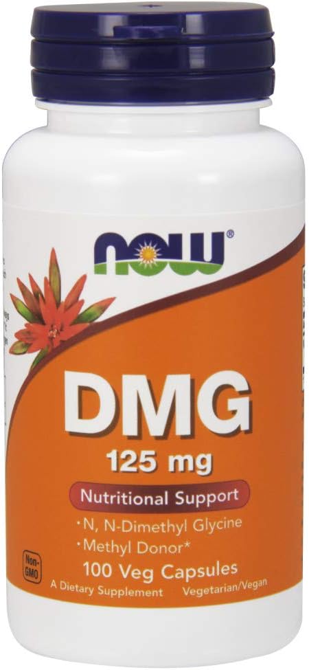 Τώρα τρόφιμα DMG 125mg, 100 Caps
