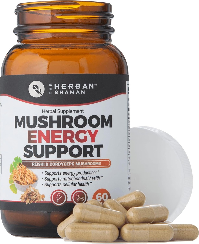 Mushroom Συμπλήρωμα Ενέργειας Υποστήριξη 
