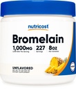 Nutricost Bromelain Powder 8 OZ - Μη ΓΤΟ, χορτοφάγοι, χωρίς γλουτένη