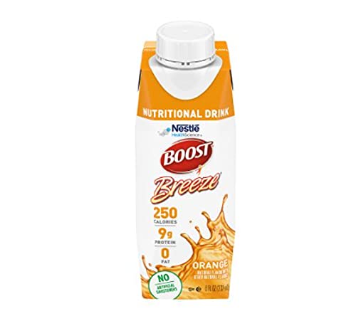 Boost Breeze 18020000 στοματικό συμπλήρωμα Orange 8 oz. Κουτί έτοιμο για χρήση, περίπτωση 24