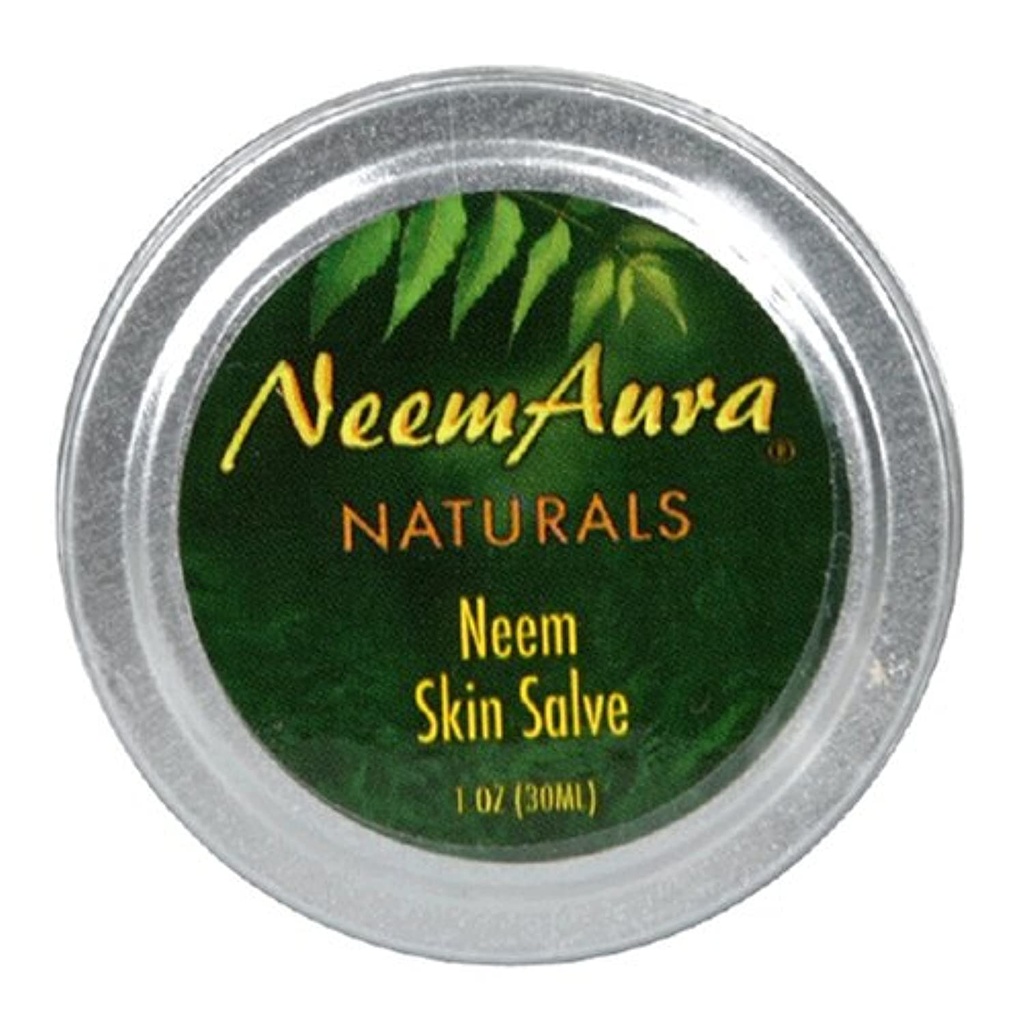 Neemura Naturals Neem Skin Salve, 1 oz (30 ml) (Συσκευασία των 4)