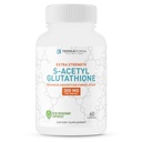 TerraForm Nutrition Extra Strength S-Acetyl Glutathionone 300mg – 60 Acid-Resistant Capsules - Premium συμπλήρωμα γλουταθειόνης - Εξαιρετικά βιοδιαθέσιμο και σταθερό συμπλήρωμα SAG μορφή – Made in USA