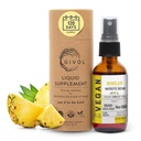 Organic Raw Bromelain Mist-Liquid Pineapple Extract - Ενισχυμένη Ικανότητα 500mg, για Παιδιά & Ενήλικες - για Digestive Υγεία, Φλεγμονώδης Ανταπόκριση, και Θεραπεία - Μη-GMO - 60ml 120 Day Supply