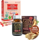 Gin Hongsam Sapoin Κάψουλα Plus + VITA Ginseng Παιδιά Premium Bundle