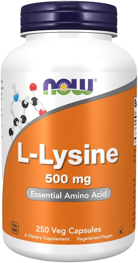 Τώρα Τρόφιμα L-Lysine 500 Milligrams, 250 δισκία