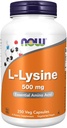 Τώρα Τρόφιμα L-Lysine 500 Milligrams, 250 δισκία