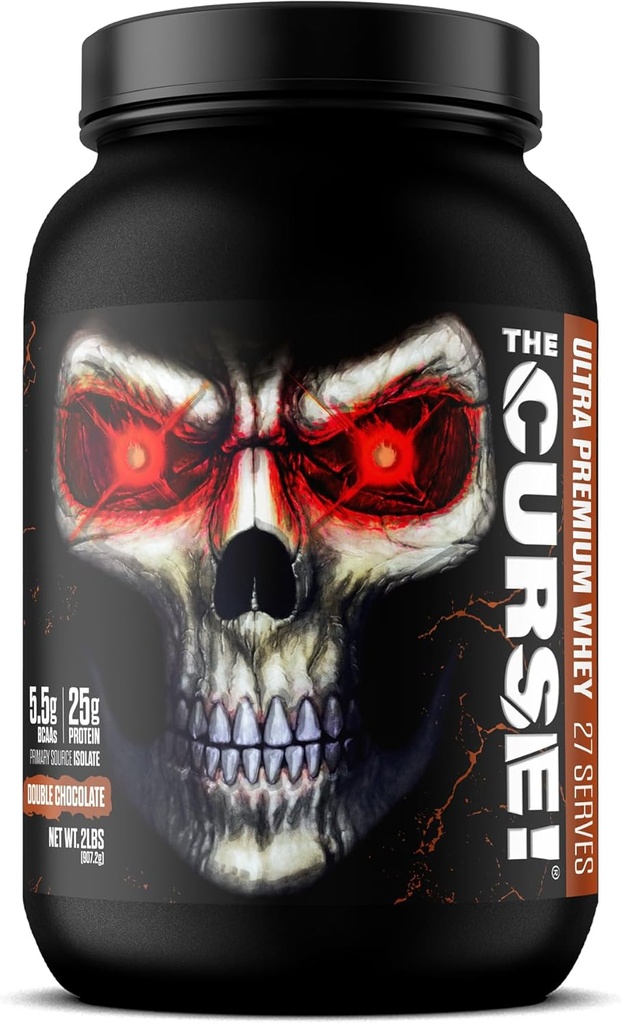 JNX ΑΘΛΗΤΙΚΗ Η Κατάρα! Ultra Premium Whey Protein Powder Διπλή σοκολάτα 2lb 