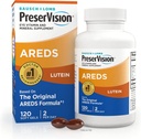 PreserVision AREDS Eye Vitamins, #1 Eye Doctor Συνιστάται Brand, πολυβιταμίνη με λουτεΐνη, Βιταμίνες C & E, ψευδάργυρος, και Συμπληρώματα χαλκού, 120 Softgels