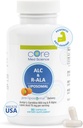 Core Med Science Liposomal ALC & R-ALA Συμπληρωματικές κάψουλες - Acetyl-L-Carnitine (900mg) & R-Alpha Lipoic Acid (75mg) - Προάγει την Ενέργεια & Εστίαση - Υποστηρίζει τη Νοητική Λειτουργία & τη Μνήμη Γνωριμία (90 Κόμβος)