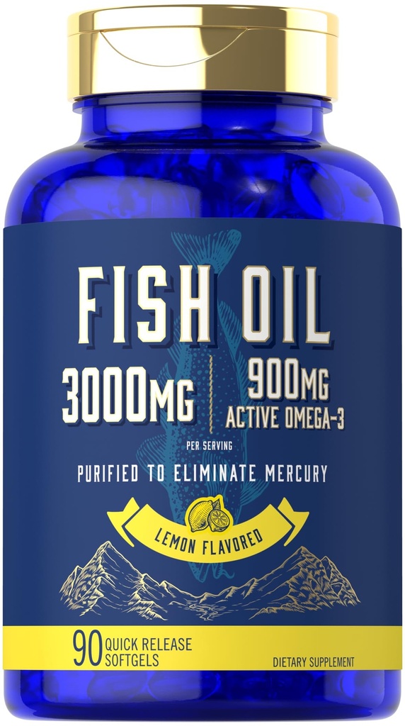 Έλαιο ψαριού Carlyle 3000mg 
