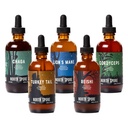 Βόρεια Spore (5-πακέτο) Mushroom Tincture Variety Pack, 4 oz Κάθε 