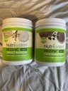 Nutrisystem Nutricrush Probiotic Shakes Σοκολάτα Fudge and Sweet Vanilla Shake Mix - Πρωτεΐνη & Προβιοτικά Υποστήριξη Digestive Bust Bely Bloat 2 Containers 16,3 oz. κάθε 28 Υπηρεσίες, (Pack of 2)