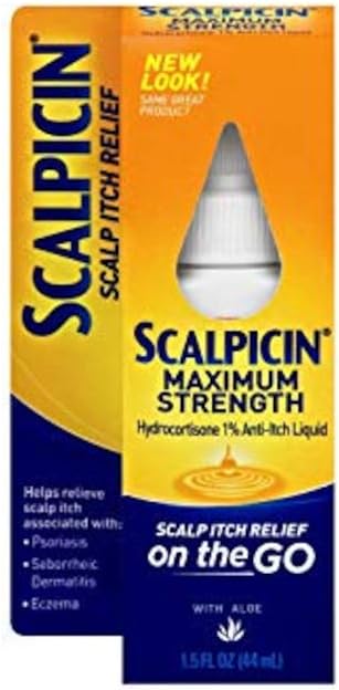 Scalpicin Scalp Itch Relief, 1,5 fl Oz. Μέγιστη αντοχή
