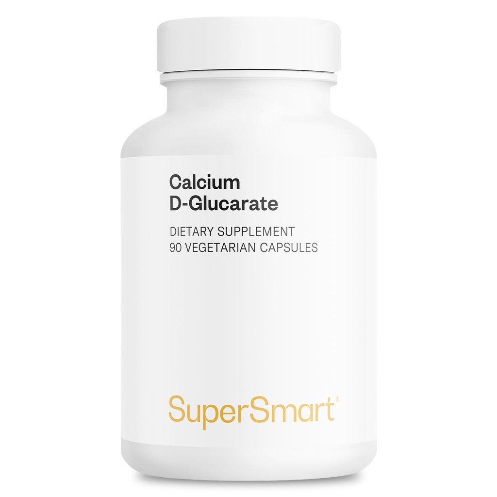 Supersmart - Ασβέστιο D-Glucarate 1500 mg ανά ημέρα - Αντιοξειδωτικό & Detox συμπλήρωμα 