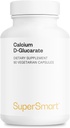 Supersmart - Ασβέστιο D-Glucarate 1500 mg ανά ημέρα - Αντιοξειδωτικό & Detox συμπλήρωμα 