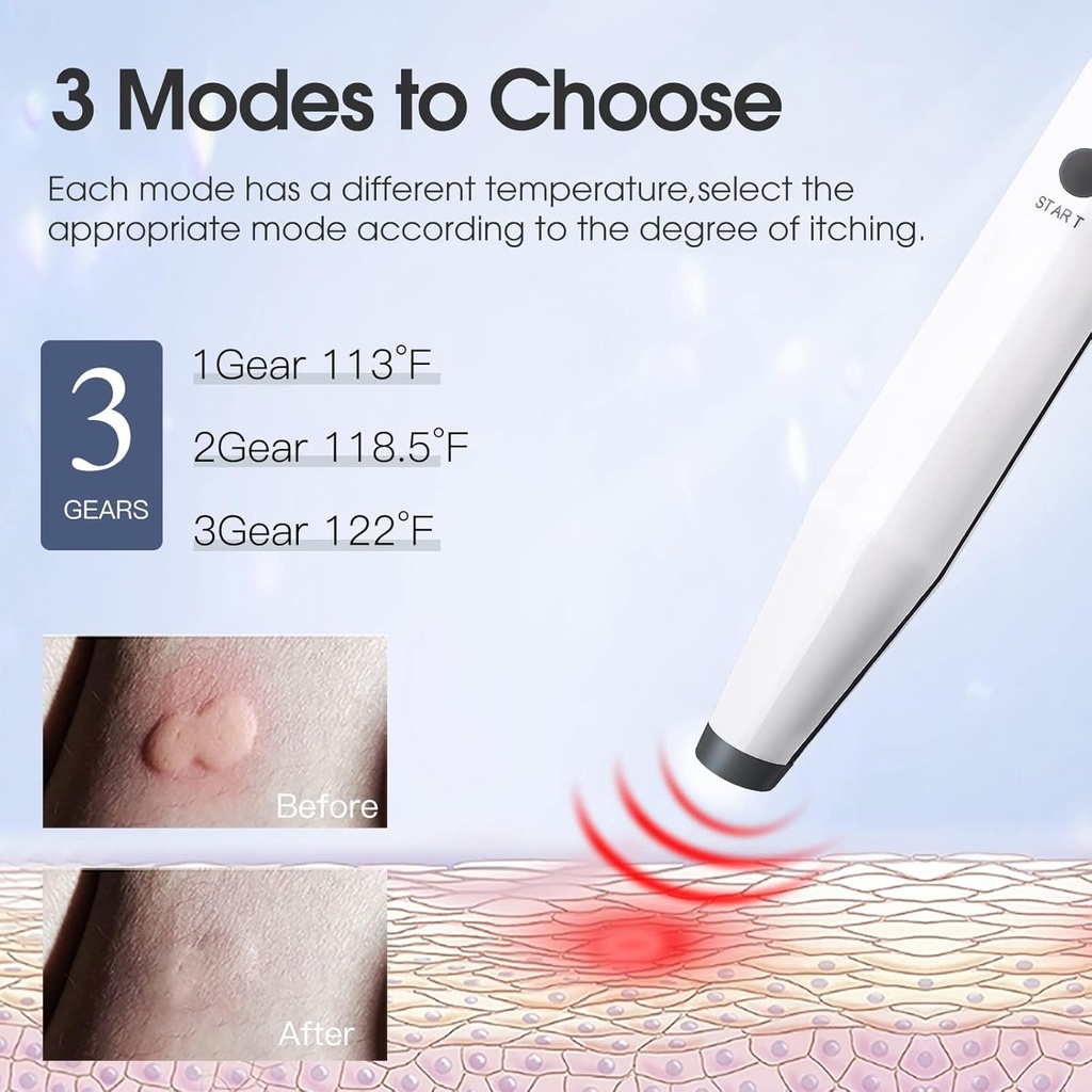 Insect Sting and Bite Relief, Bug Bite Healer για τη χημική-free θεραπεία των εντομικών τσιμπημάτων και τσιμπημάτων, παρέχει φυσική ανακούφιση από φαγούρα και οίδημα, για κουνουπιέρες