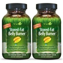 Irwin Naturals Stored-Fat Belly Burner - 72 Liquid Soft-Gels, πακέτο των 2 - Βοηθά την υποστήριξη Η ανάλυση του αποθηκευμένου λίπους - 48 Σύνολο Σερβίρει