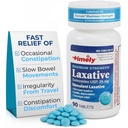 Εργαστήρια Time-Cap, INC. Επίκαιρα - Max Laxatives - 90 δισκία μέγιστης αντοχής - 25mg Sennosides Laxative - Περιστασιακά Ανακουφιστικά δυσκοιλιότητας, Best Laxatives for Constipation Fast Acting