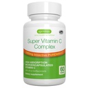 Igennus High Absorption Super Vitamin C, Clean Label Pureway-C 1000mg, Vegan Vitamin C with Bioflavonoids, 60 Servings, 24-Hour Action, Immune Health, Energy, Heart & Brain