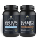 Ancient Nutrition Bone Broth Protein Powder, Chocolate, 40 Servings + Bone Broth Protein Powder, Vanilla, 40 Servings