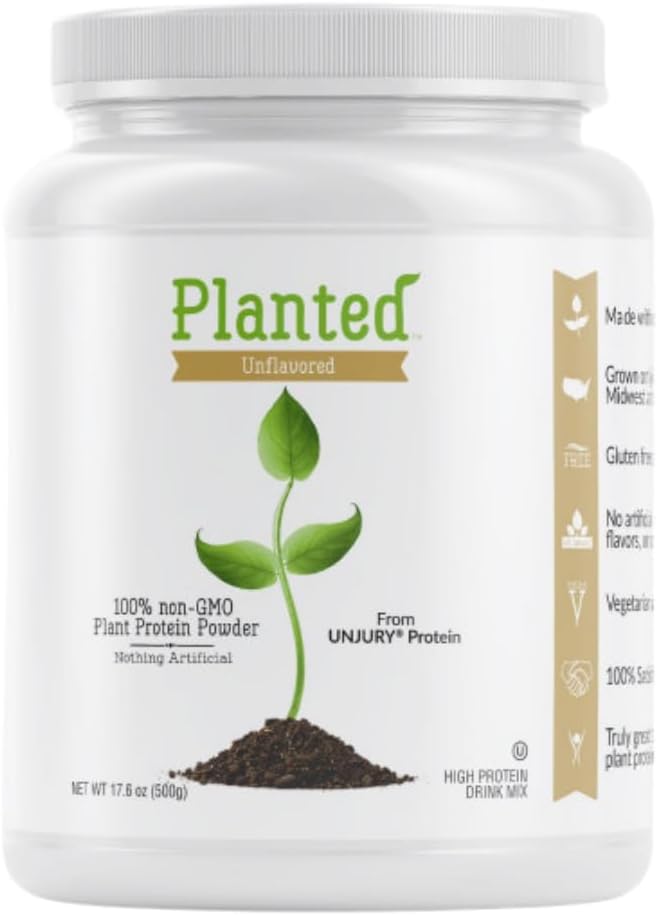 Unjury Φυτευμένη Vegan Protein Protein Pee Powder 20g Μη αρωματισμένη Pea Protein Powder 