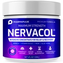 Pharmapulse Neuropathy Nerve Therapy & Relief Cream - Maximum Strength Relief Cream for Foot, Hands, Legs, Toes Περιλαμβάνει Άλφα Lipoic Acid, Arnica, Vitamin B6, Aloe Vera, MSM - Αποτελεσματική Καταπραϋντική 4oz