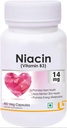 Niacin 14mg Vitamin B3 with Inositol 50mg Supplement - 60 Veg Capsules