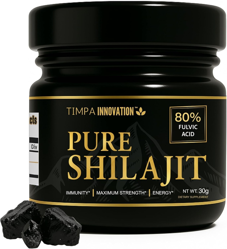 Αυθεντικό Shilajit των Ιμαλαΐων Resin, Chilajil para Hombre 100 Original, 100% καθαρό χρυσό βαθμό Shilajit, με 85+ ίχνη ορυκτών και 80% Fulvic Acid, για άνδρες και γυναίκες 30g 50 εξυπηρετούν