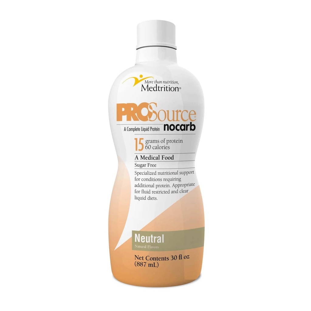 ProSource Nocarb υγρή πρωτεΐνη, Ουδέτερη γεύση, 30 ουγγιά μπουκάλι - 1/Κάθε