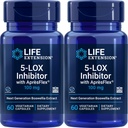 Επέκταση ζωής 5- LOX Inhibitor με AprèsFlex 100 mg, 60 κάψουλες χορτοφάγων (πακέτο των 2)