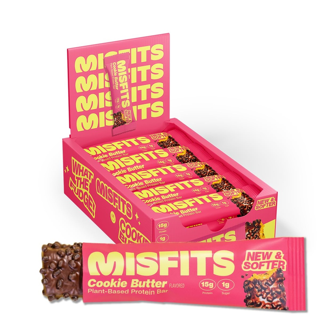 Απροσάρμοστα Vegan Protein Bars, Cookie Butter - Ενημέρωση συνταγή 