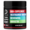 DEDICAD 11in1 NAD Supplement with Nicotinamide Riboside, Quercetin, Resveratrol and 8 More - 2 Month Supply