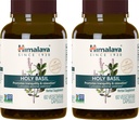 Himalaya Holy Basil, 60 Day Supply - βοτανική επινεφρική υποστήριξη για ανακούφιση από το στρες, χαλάρωση, ενεργειακή υποστήριξη και περιστασιακή αϋπνία - Vegan, μη ΓΤΟ, χωρίς γλουτένη, 720 mg, 60 κάψουλες, συσκευασία των 2